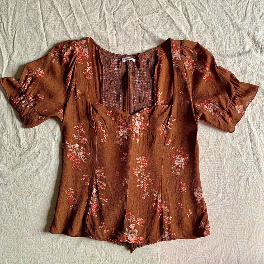Reformation Delevan Top size 12